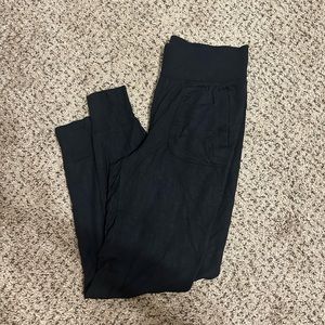 Athleta Restore black joggers size small